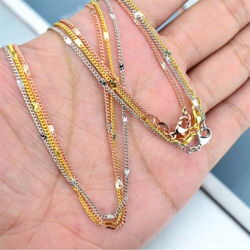 Gypsophila Chain High-class Classic Design Jewelry Bracelet Necklace Couple Chain