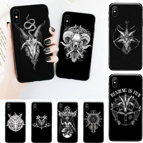 Goat Head Satan Phone Case for iPhone 11 12 mini pro XS MAX 8 7 6 6S Plus X 5S SE 2020 XR