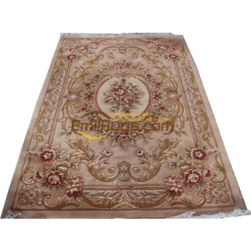 Exhibition Hall high-density old five-star hotel classical Oriental Palace French fabric antique Obson handmade carpet