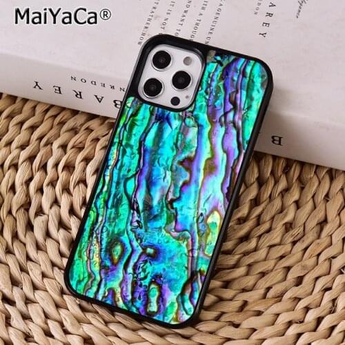 Geode opal iridescent holographic marble Phone Case Cover For iPhone 5s 6s 7 8 plus XR XS 11 12 pro max Samsung Galaxy S8 S9 S10