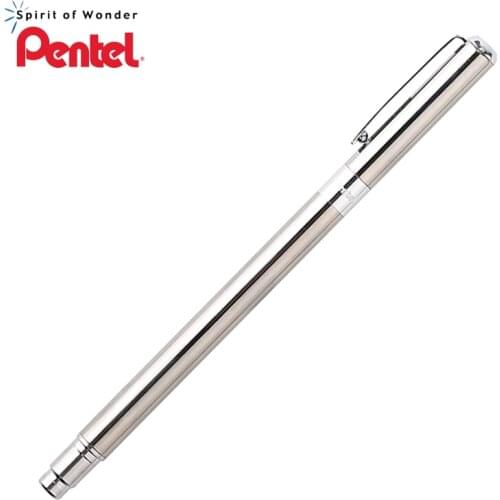 Pentel Bl625 Metal Pen Water-based Pen Business Office Gift Neutral Handheld Ballpoint Pen 0.5mm