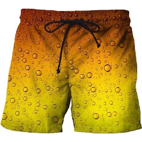 2021 New Summer 3D Printed Casual Beach Pants Mens Comfortable Shorts Fashion Sweatpants