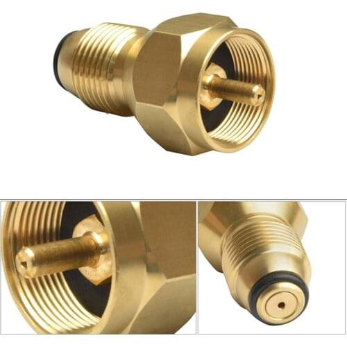 Propane Refill Adapter Lp Gas 1 Lb Cylinder Tank Coupler Heater Bottles Coleman