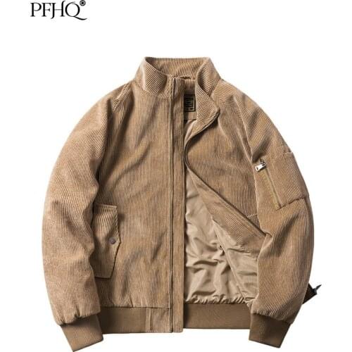 Мужские вельветовые куртки PFHQ China At AliExpress