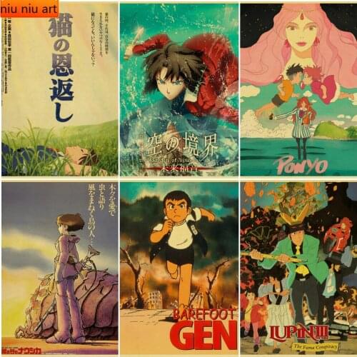 Ponyo on The Anime Cliff/Spirited Away Diamond Painting Diamond Mosaic Diamond Embroidery Cross Stitch Kits Home Decoration