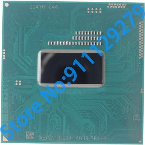 PC Processor i7-4600M i7 4600M SR1H7 2.9 GHz Dual-Core Quad-Thread CPU Processor 4M 37W Socket G3 / rPGA946B