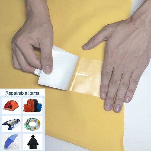 Transparent Repair Tape Self Adhesive Portable Cloth Patch Easy Apply Camping Tent TPU Waterproof Outdoor Inflatable Boats
