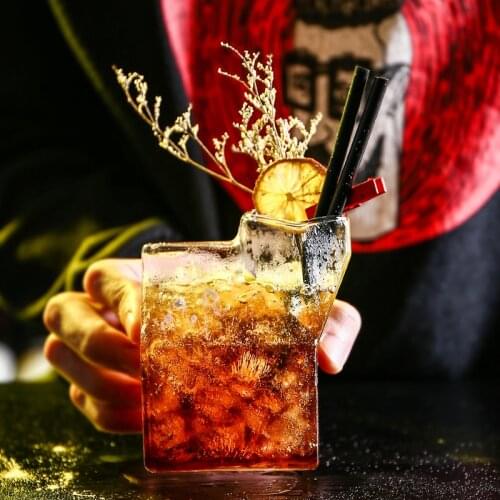 Transparent Creative Wine Whiskey Glass Milk Cup Beer Juice Cocktail Glasses 350mL Perfect Gift For Bar Decoration Universal Cup