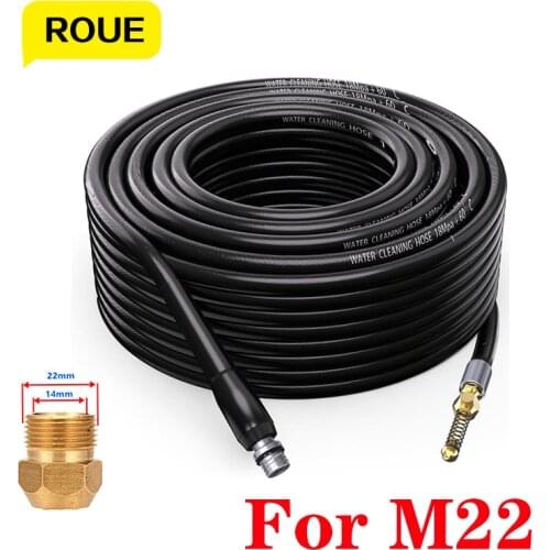 Sewer Cleaning Hose High Pressure Cleaner Hose Extension Hose Gun Cleaning Kit Auto Parts turbo High Pressure Cleaner For m22