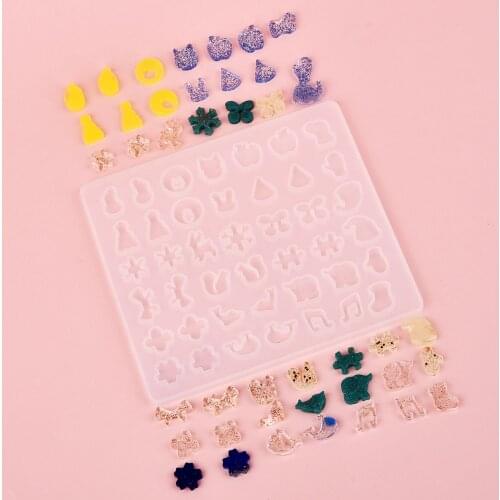DIY Hair Clip Silicone Mold Crystal Epoxy Resin Mold Homemade Casting Mould Personality Jewelry Tools