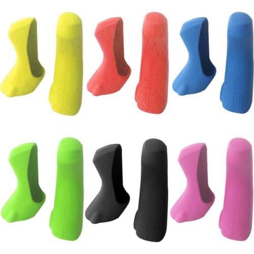 Silicone Road Bike Shift Brake Lever Cover for SHIMANO 4700/5800/6800 Bicycle Bike Shifter Kit Mechanical Hood Covers