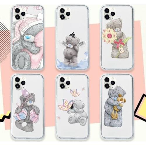 Tatty Teddy bear Cute cover Phone Case for iPhone 11 12 pro XS MAX 8 7 6 6S Plus X 5S SE 2020 XR