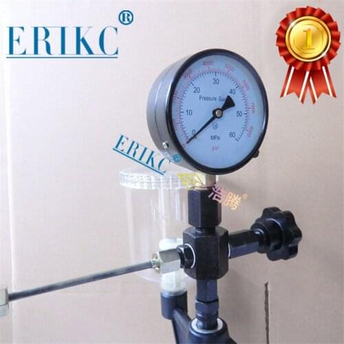 ERIKC S60h Electronic Fuel Injector Nozzle Tester and Piezo Injector Test Equipment Testing Equipment