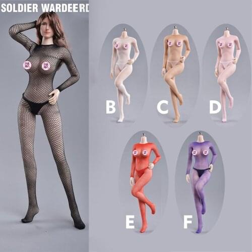 1/6 Female Seamless Mesh Pantyhose Sock Fire Girl Toys FG-YC-003 Clothes Accessories for 12" Action Figure Body