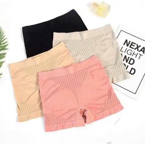 1 Pcs Panties Womens Elastic Soft Underwear Safety Anti Chafing Shorts Ladies Seamless Underwear Under Shorts Pants