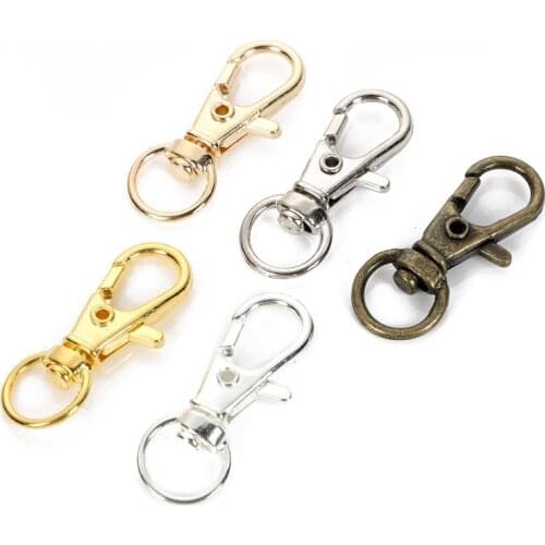 5 Styles Lobster Clasp Hooks For Necklace Bracelet Chain Fashion Jewelry Making DIY 10pcs/lot
