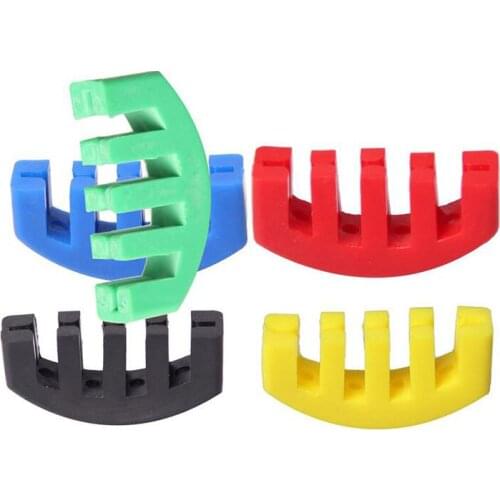 10pcs Rubber Practice Violin Mute for 1/2-3/4 Fiddle 5 Prong Violin Parts & Accessories