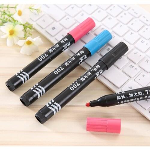 2PCS Marker Pen Glitter Queen Bee Marker Pen For Drawing Painting Doodling School Art Supplies Beekeeping Supplies Office Tool