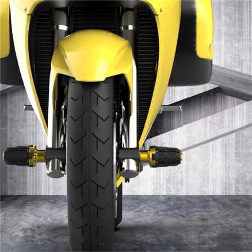 2PCS Motorcycle M10 10mm Screw Engine Protector Crash Pad CNC Aluminum Frame Slider Falling Protector Guard Slider Accessories