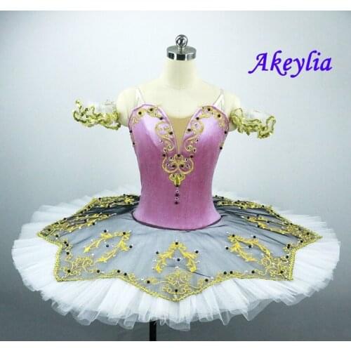 Pink White Professional Ballet Tutu Nutcracker Women Performance Stage Ballet Cosutmes Tutu YAGP Competition dress