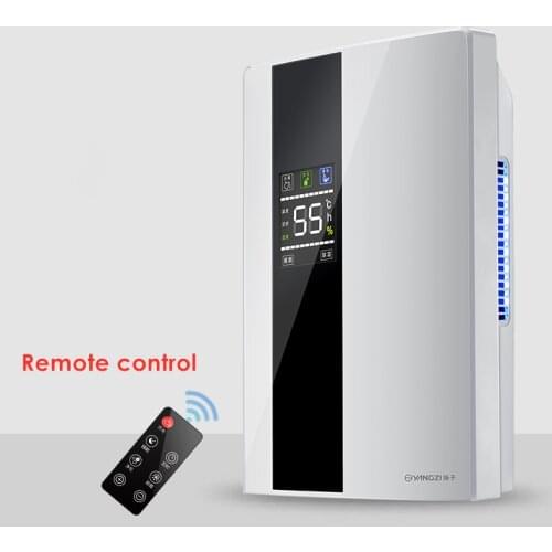 220V Home Electric Dehumidifier Air Dryer Moisture Absorber Cool Dryer 2.2L Water Tank With Remote Control