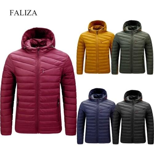 FALIZA Men's Parkas