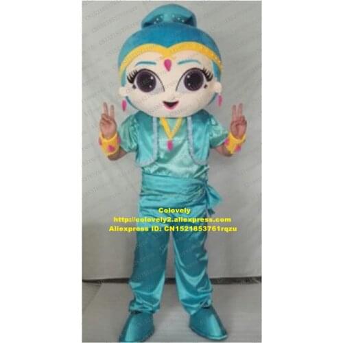 Shimmer and Shine Mascot Costume Adult Cartoon Character Outfit Suit Festival Celebration keep As Souvenir zz7793