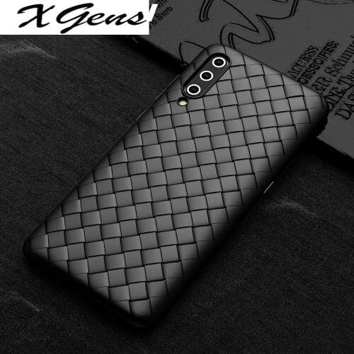 Grid Weaving Case For Xiaomi Mi 10 Pro 9T Note 10 Mi 9 Lite A3 Phone Cover for Redmi Note 9S 9 Pro Max 8 T K20 F2 Pro X2