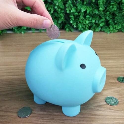 Birthday Gift Small Piggy Bank Money Boxes Coins Storage Box Children Toys Cartoon Pig Shaped Money Saving box 1Pcs S M size