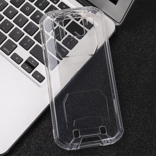 Transparent Shockproof Case For Oukitel WP6 Anti-knock Dirt-resistance Phone Shell Soft TPU Silicone Back Cover For Oukitel WP6