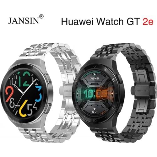 Metal Band For Huawei watch gt 2e strap Stainless Steel Bracelet gt 2e 46mm Replacement Wrist Strap For Huawei Watch gt 2e 46mm