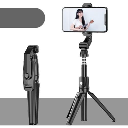 Selfie Stick Tripod Foldable Tripod Monopods Aluminum Alloy Wireless Telescopic Selfie Stick Tripod Phone Holder Stand