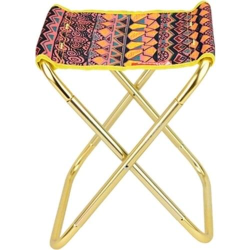 Outdoor Camping Folding Chair Fishing Stool Hiking Travel Picnic Beach Seat with Pouch Portable Chair