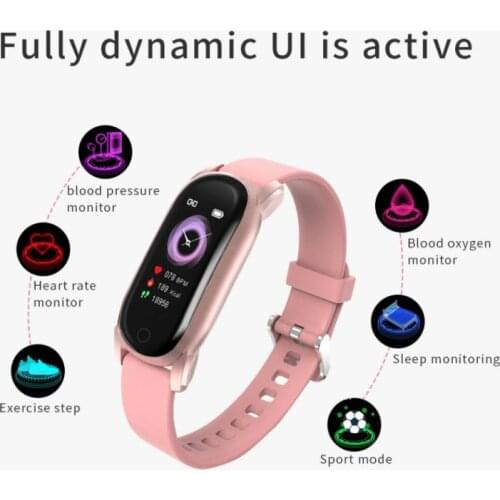 Smart Watch YH6 Smart Female Bluetooth Bracelet IP67 Waterproof Menstrual Cycle Reminder Music Control Watch For Android IOS