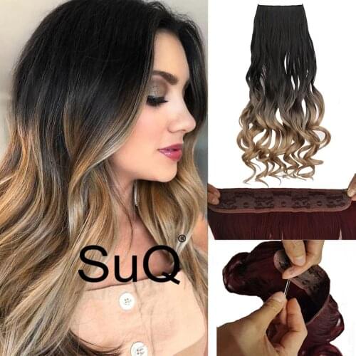 Накладные искусственные волосы SuQ China At AliExpress