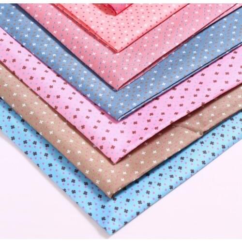 100*150cm Small Floral Printed Fabric Home Decoration Decoration Material Cloth Sewing Tablecloths and Curtains