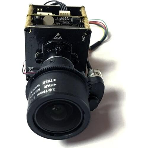 UHD 12MP 8MP 4K IP Camera Module With Motorized Zoom Auto focus Lens PCB Board 1/1.7" Sony IMX226 Hi3519V101 SIP-E226KMLC-3611