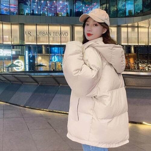 Cotton-padded jacket women Korean style loose winter coat small padded jacket new winter clothes women