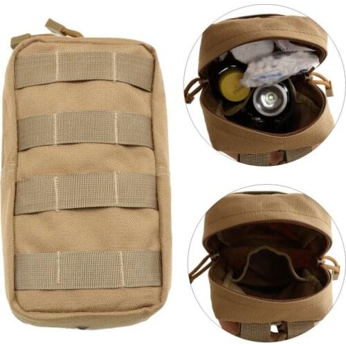 1000D Nylon Tactical Molle Pouches Multifunctional EDC Tool Pouch for Vest Belt Backpack Hunting Bag