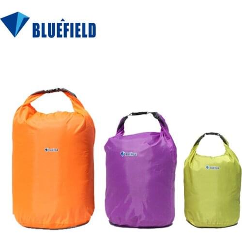 Bluefield 3pcs/lot Bluefield 10L 20L Outdoor swimming Waterproof Bag Camping Rafting Storage Dry Bag with Adjustable Strap Hook