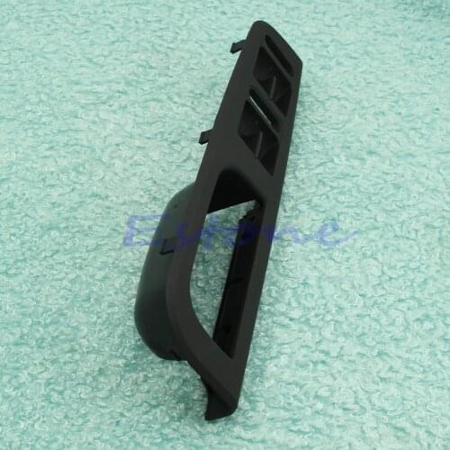 Black Master Window Switch Control Panel Trim Bezel for Passat Jetta Golf MK4