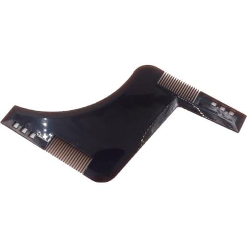 Double-sided Beard Style Comb Molding Template Tool Beard Shaping & Styling Tool With Inbuilt Comb