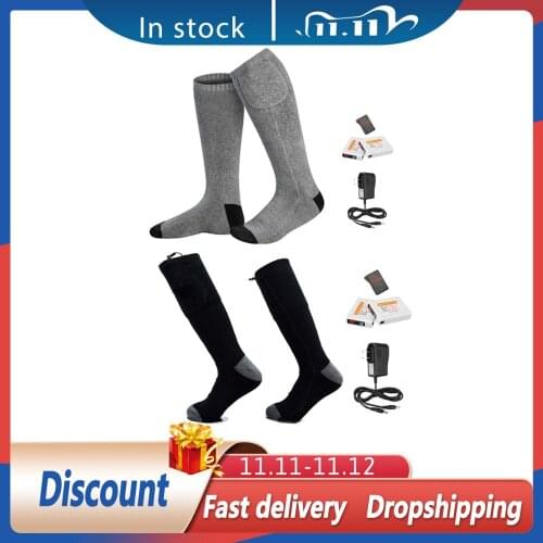 Remote Controlled Electric Heating Socks With Rechargeable Battery For Chronically Cool Feet Large USB Charging Heating Socks