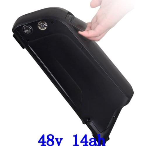 48V 13AH 14AH Electric Bike Battery 48V 13AH Lithium Battery For 48V 500W 750W 1000W Motor use samsung/panasonic/sanyo/LG cell