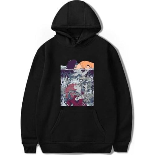 Fashion Comic Autumn Hoodies casual long sleeves mens Oversized hoody comfortable ponyo On The Cliff Hooded boy/girls Sweatshirt