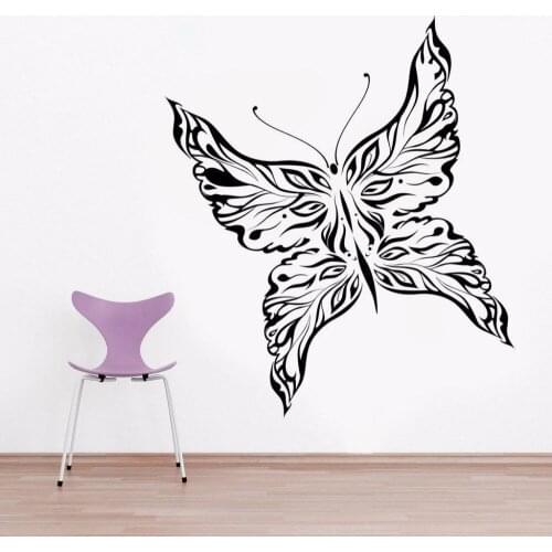 Butterfly Wall Sticker Removable Vinyl Butterfly Wall Poster Decal Home Decoration Accessories New Design Butterfly Murals AY600