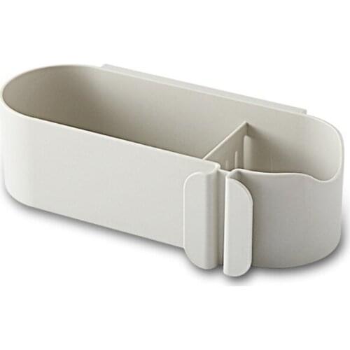 No Drilling Wall Mounted Hair Dryer Holder Rack Toilet Storage Drainer Bracket Bathroom Supplies