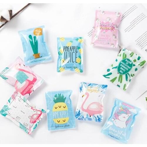 Creative Cartoon Portable Mini Reusable Ice Pack Cold Gel Insulated Cooler Bag