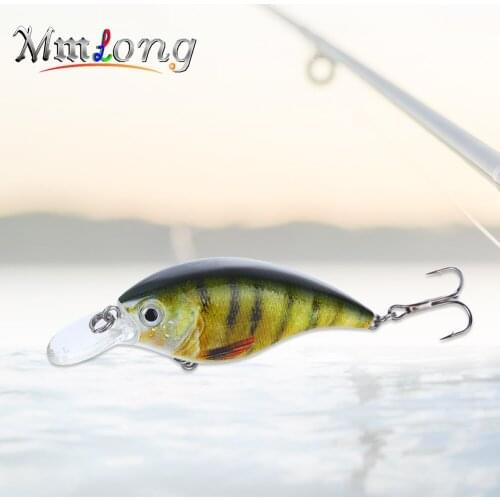 Mmlong 8cm Floating Wobbler Bait Fishing Lures SAH07 10g Top Water Crank baits Fish Hook Hard Crankbaits Fishing Tackle Pesca