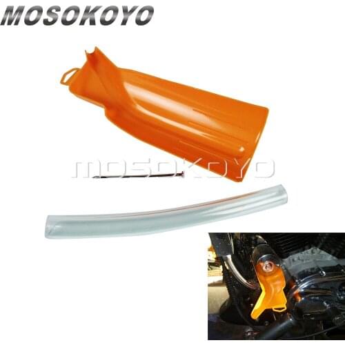 Drip-Free Oil Filter Funnel for Harley 04-later XL 08-13 XR 99-17 Dyna 99-16 Touring 09-16 Trike Oil Catcher Filter Funnel